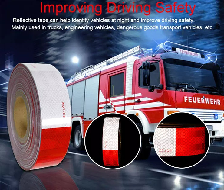 DOT C2 conspicuity tape reflective tape for vehicles