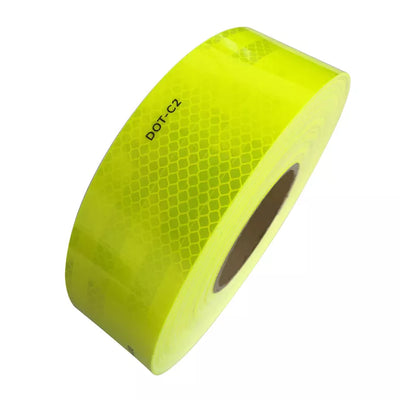 DOT-C2 Micro Prismatic Fluorescent 7 Years Yellow Green Reflective Sheeting Sticker Tape