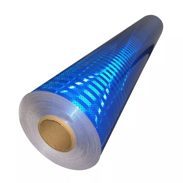 Material PC Blue Prismatic Reflective Tape Sheet 7 Years