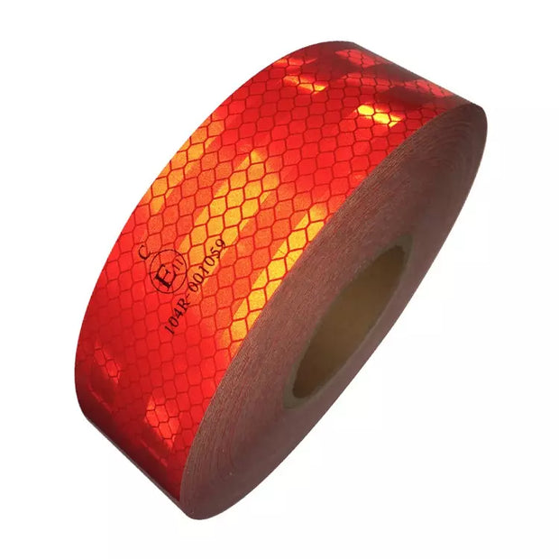 red white yellow ece 104 r micro prism conspicuity reflective tape