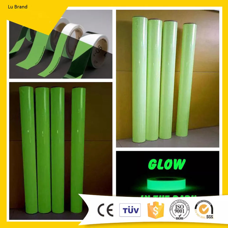 PET Photoluminescent Luminescent  4-6 hour glow film in dark