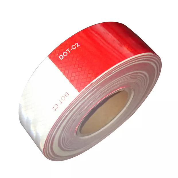 DOT C2 Red White Reflective Conspicuity Tape