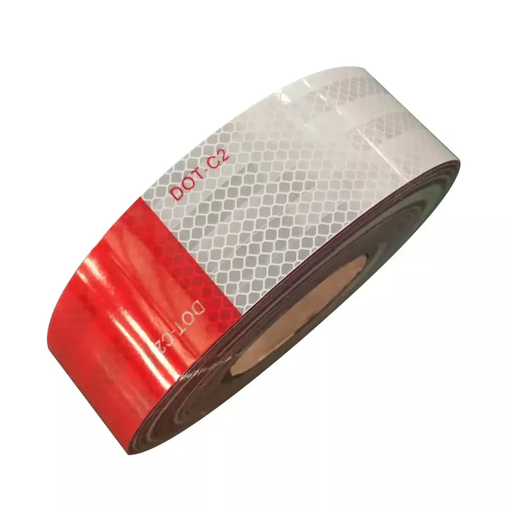 DOT C2 Red White Reflective Conspicuity Tape